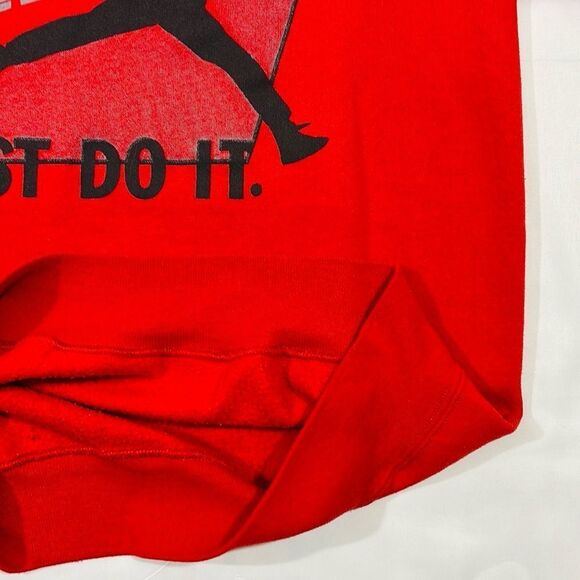 Vintage Air Jordan Nike Just Do It Bootleg Crewneck Sweater - Picture 7 of 9
